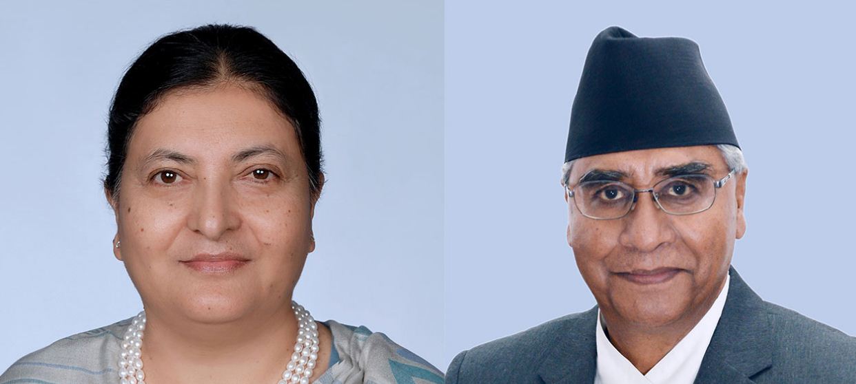 राष्ट्रपति र प्रधानमन्त्रीद्धारा शुभकामना 